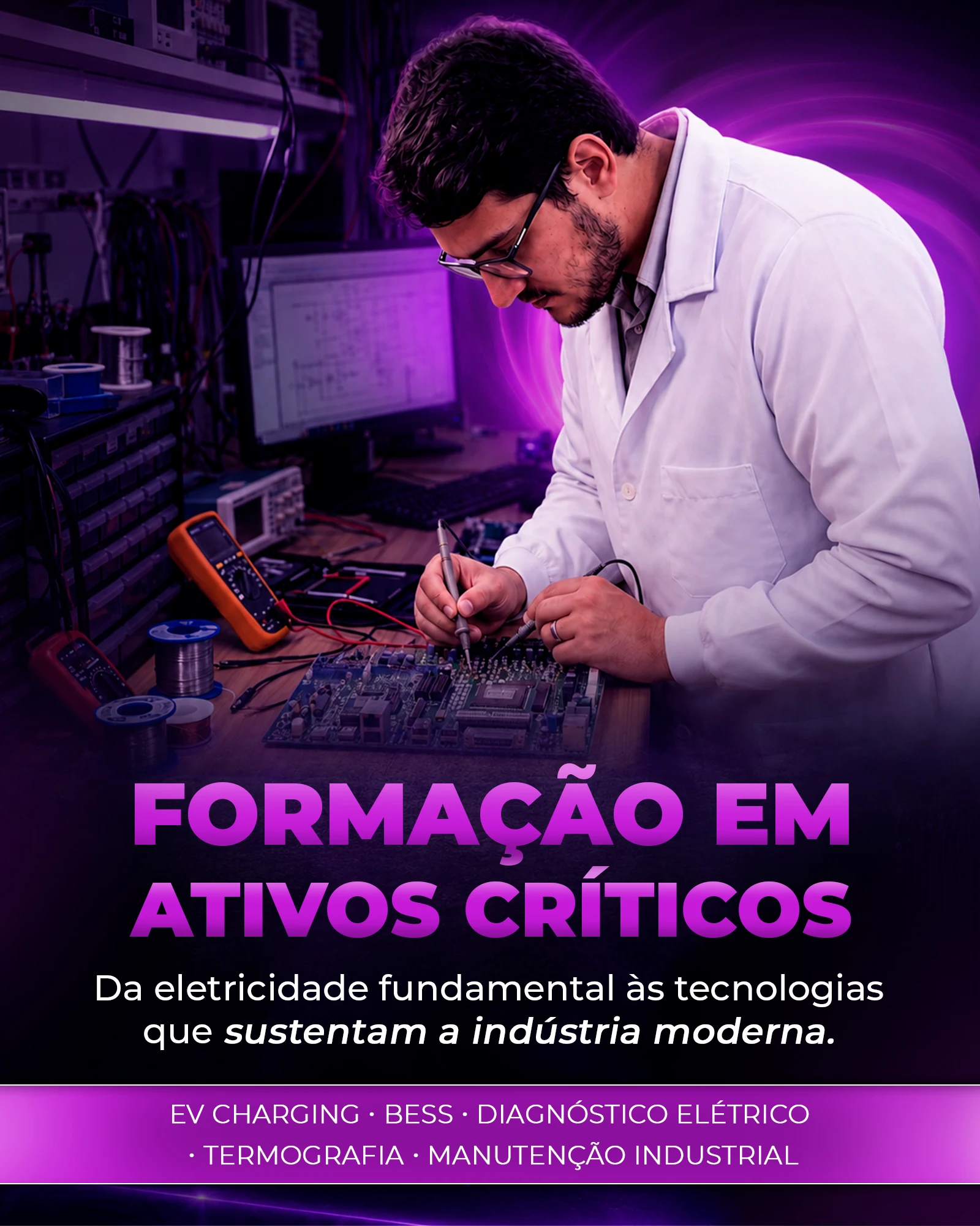 Capa do curso Ativos Críticos da Qualifica Academy