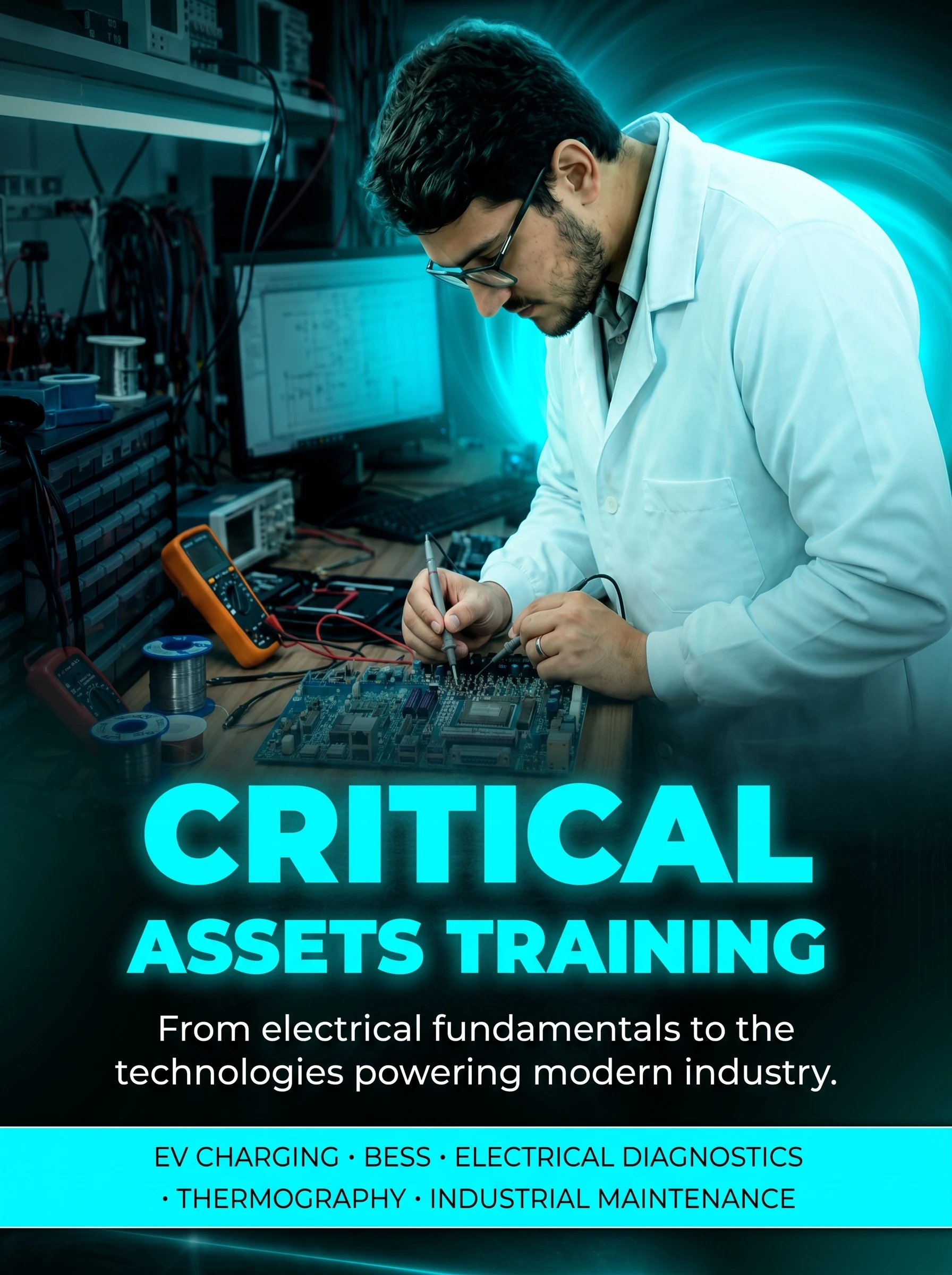 Critical Assets course cover from Qualifica Academy