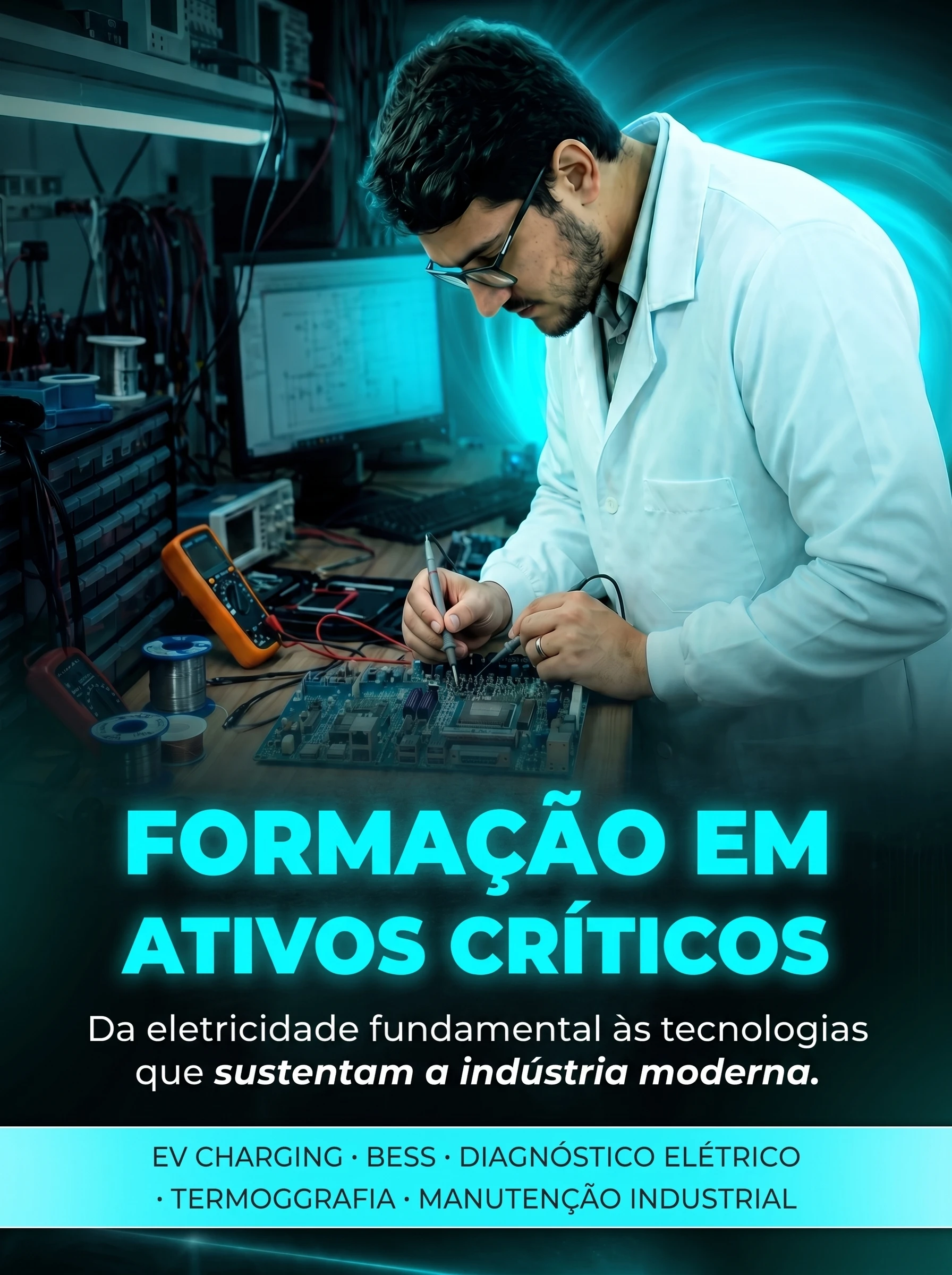 Capa do curso Ativos Críticos da Qualifica Academy